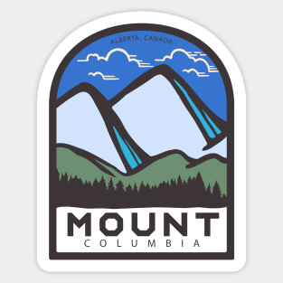 Mount Columbia Sticker